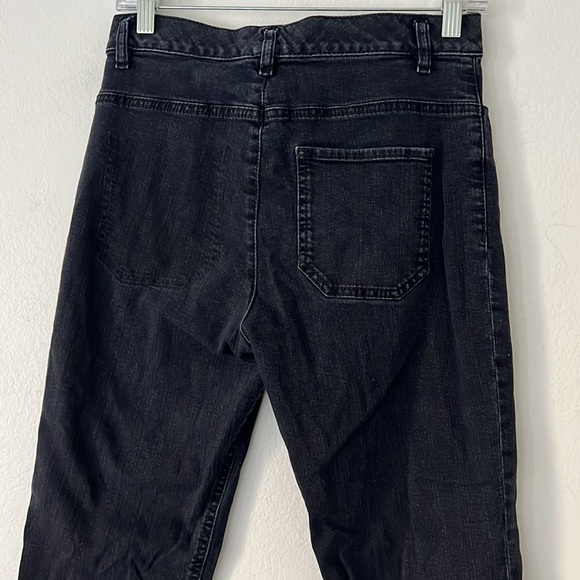 Dorothee Schumacher Jeans Size 3 US Size 6 ‘removed’ back pocket black/grey - Picture 4 of 11
